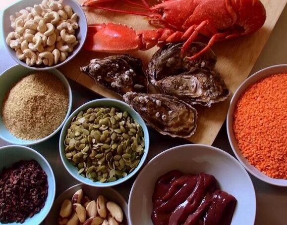 Surse alimentare de zinc